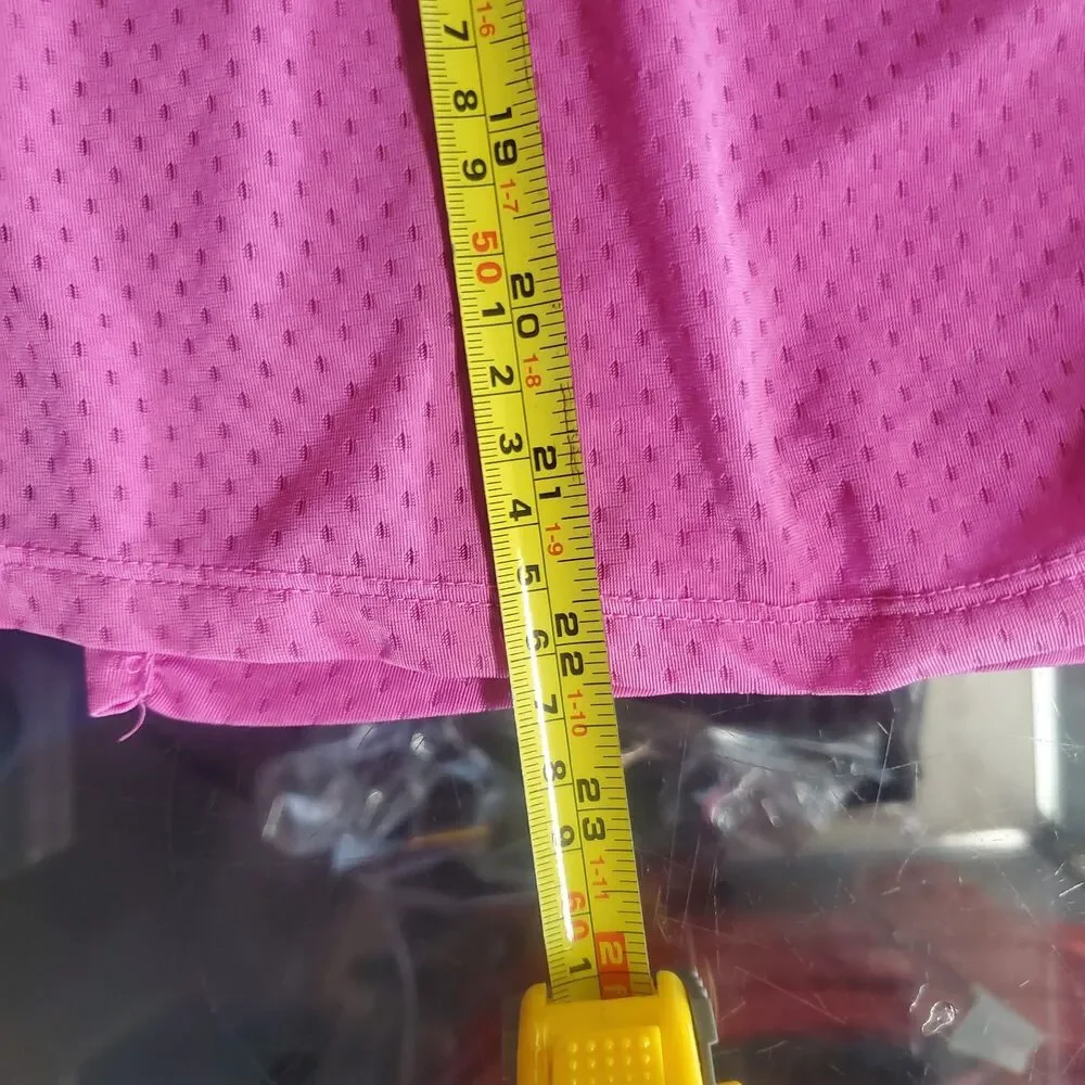 Nike Dri-FIT Hot Pink Perforated Racerback Tank Top Size S